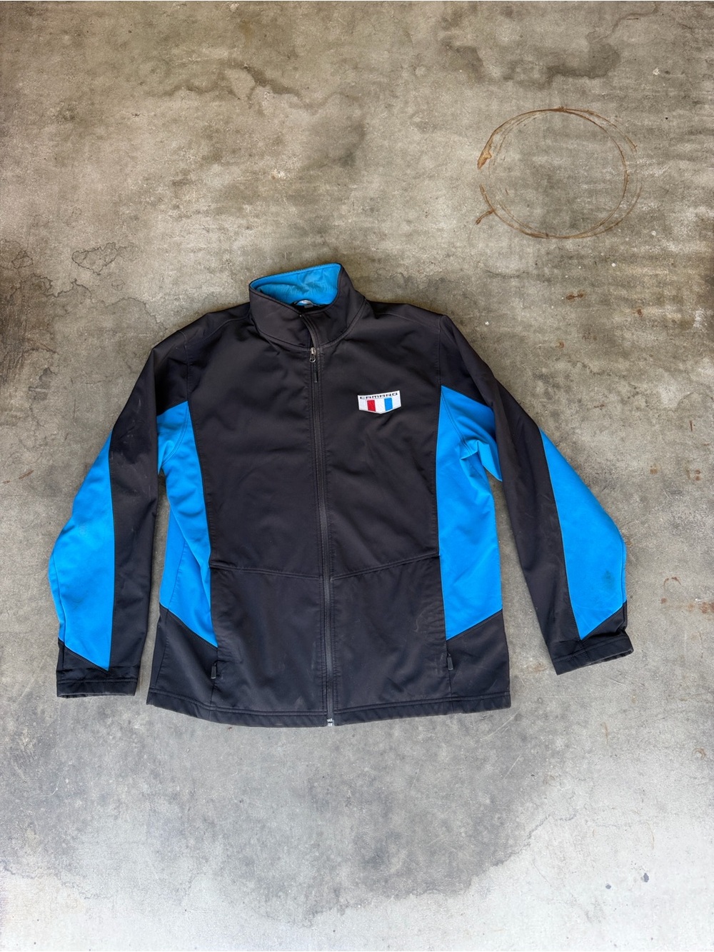 Camaro Racing Full Zip Soft Shell Jacket Embroidered Logo Men’s XL